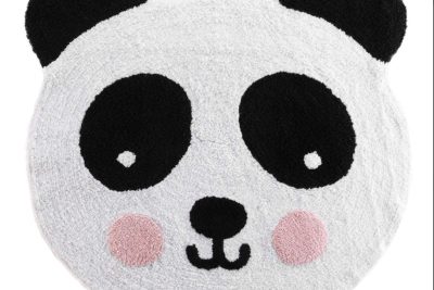 Χαλάκι στρόγγυλο  Σχ. Panda 90cm poly/cotton