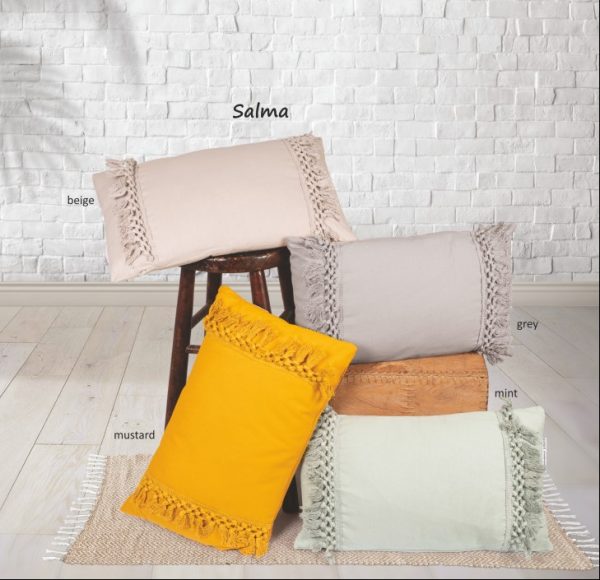 Μαξιλάρι διακοσμητικό  30Χ50cm Σχ. Salma 100% cotton