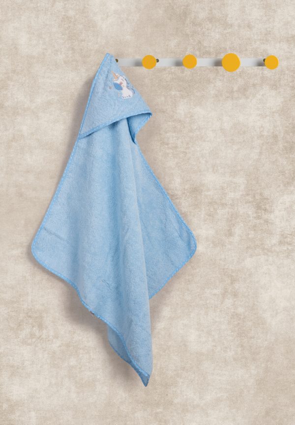 Πετσέτα με κουκούλα  Σχ.Pony 75X75cm 100% cotton