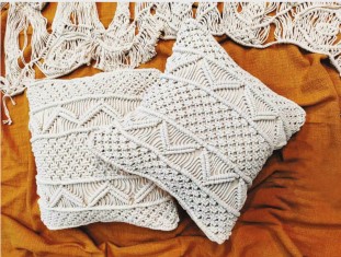 Μαξιλάρι διακοσμητικό Σχ. Macrame 100% cotton