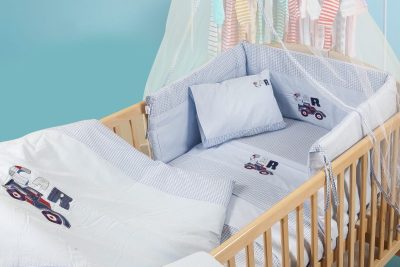 ΚΟΥΝΟΥΠΙΕΡΑ bebe CAR 29 160X490 ΣΙΕΛ Cotton 100%