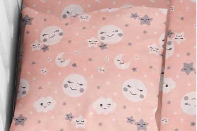 ΜΑΞΙΛΑΡΟΘΗΚΗ ΕΜΠΡΙΜΕ bebe Smile 82 35X45 Coral Cotton 100%