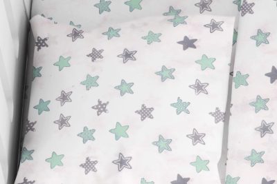 ΜΑΞΙΛΑΡΟΘΗΚΗ ΕΜΠΡΙΜΕ bebe Star 101 35X45 Green Cotton 100%