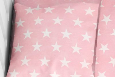 ΜΑΞΙΛΑΡΟΘΗΚΗ ΕΜΠΡΙΜΕ bebe Star 32 35X45 ΡΟΖ Cotton 100%