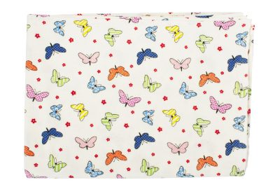 ΠΑΝΑ ΦΑΝΕΛΑ bebe Butterfly 49 80Χ80 Rotary Print Flannel cotton 100%