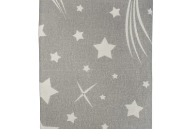 ΠΑΝΑ ΦΑΝΕΛΑ bebe Star 38 80Χ80 Grey Flannel cotton 100%