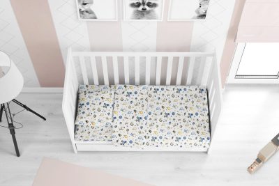 ΠΑΠΛΩΜΑ ΕΜΠΡΙΜΕ bebe Baby 02 120X160 Flannel cotton 100%