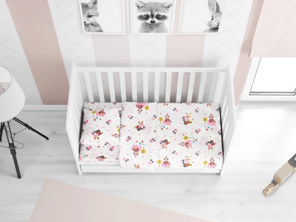 ΠΑΠΛΩΜΑΤΟΘΗΚΗ ΕΜΠΡΙΜΕ bebe Κουκουβάγια 45 120Χ160  Cotton 100%