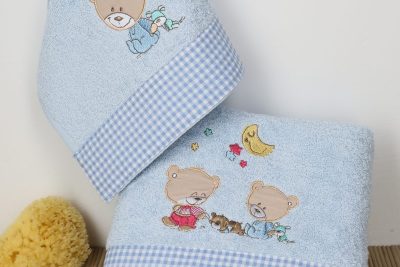 ΠΕΤΣΕΤΑ ΣΕΤ 2 τεμ bebe HAPPY BEARS 19 30X50