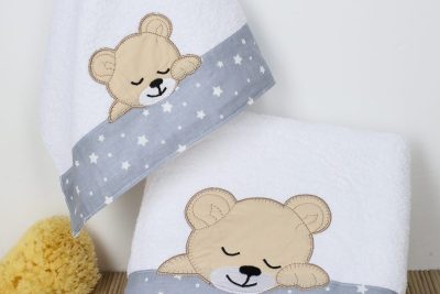 ΠΕΤΣΕΤΑ ΣΕΤ 2 τεμ bebe SLEEPING BEARS CUB 10 30X50