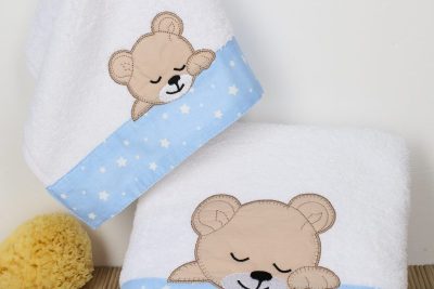 ΠΕΤΣΕΤΑ ΣΕΤ 2 τεμ bebe SLEEPING BEARS CUB 11 30X50