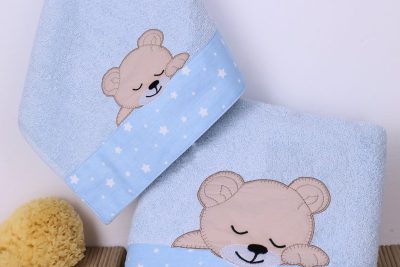 ΠΕΤΣΕΤΑ ΣΕΤ 2 τεμ bebe SLEEPING BEARS CUB 13 30X50