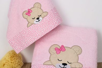 ΠΕΤΣΕΤΑ ΣΕΤ 2 τεμ bebe SLEEPING BEARS CUB 14 30X50