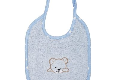 ΣΑΛΙΑΡΑ bebe SLEEPING BEARS CUB 13 19X24 ΣΙΕΛ Cotton 100%