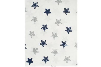 ΣΕΝΤΟΝΑΚΙ ΛΙΚΝΟΥ bebe Star 102 80Χ110 Blue Cotton 100%