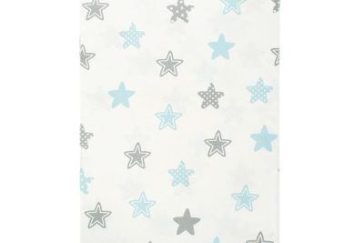 ΣΕΝΤΟΝΑΚΙ ΛΙΚΝΟΥ bebe Star 104 80Χ110 Sky blue Cotton 100%