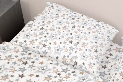 ΜΑΞΙΛΑΡΟΘΗΚΗ ΕΜΠΡΙΜΕ ΕΝΗΛ Star 119 50Χ70 Grey-Beige Cotton 100%