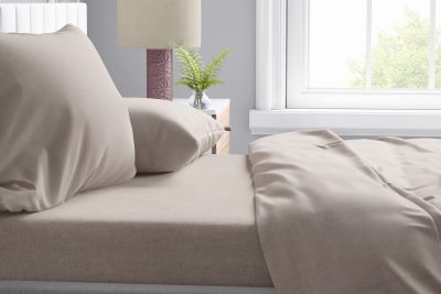 ΜΑΞΙΛΑΡΟΘΗΚΗ Μελανζέ 01 50X70 Beige Cott/Pol 70/30