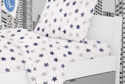 ΜΑΞΙΛΑΡΟΘΗΚΗ ΕΜΠΡΙΜΕ kids Star 102 50Χ70 Blue Cotton 100%