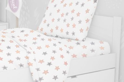 ΜΑΞΙΛΑΡΟΘΗΚΗ ΕΜΠΡΙΜΕ kids Star 103 50Χ70 Grey Cotton 100%