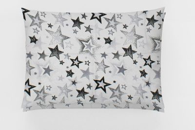 ΜΑΞΙΛΑΡΟΘΗΚΗ ΕΜΠΡΙΜΕ kids Star 120 50Χ70 Grey Cotton 100%