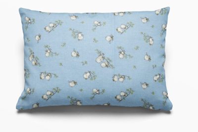 ΜΑΞΙΛΑΡΟΘΗΚΗ ΕΜΠΡΙΜΕ kids Birds 14 50X70 Sky blue Flannel cotton 100%