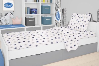 ΠΑΠΛΩΜΑΤΟΘΗΚΗ ΕΜΠΡΙΜΕ kids Star 102 160Χ240 Blue Cotton 100%