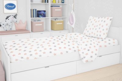 ΠΑΠΛΩΜΑΤΟΘΗΚΗ ΕΜΠΡΙΜΕ kids Star 103 160Χ240 Grey Cotton 100%