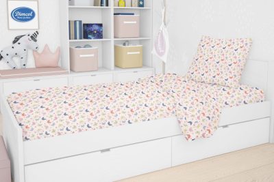 ΣΕΝΤΟΝΙΑ ΕΜΠΡΙΜΕ ΣΕΤ 2 τεμ kids Butterfly 49 160X240 Rotary Print Cotton 100%