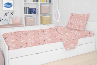 ΣΕΝΤΟΝΙΑ ΕΜΠΡΙΜΕ ΣΕΤ 2 τεμ kids Smile 82 160X240 Coral Cotton 100%