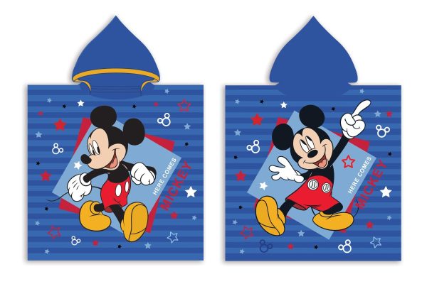 ΠΟΝΤΣΟ ΠΑΡΑΛΙΑΣ DISNEY MICKEY 37 50Χ100 Digital Print Microfiber