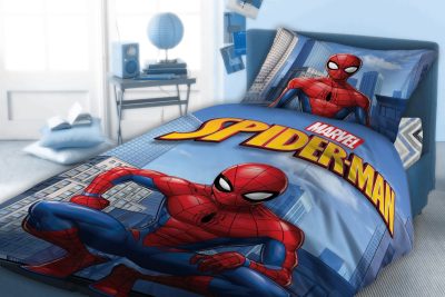 ΣΕΝΤΟΝΙΑ ΣΕΤ 3 τεμ Disney SPIDERMAN 813 160Χ240 Digital Print Cotton 100%