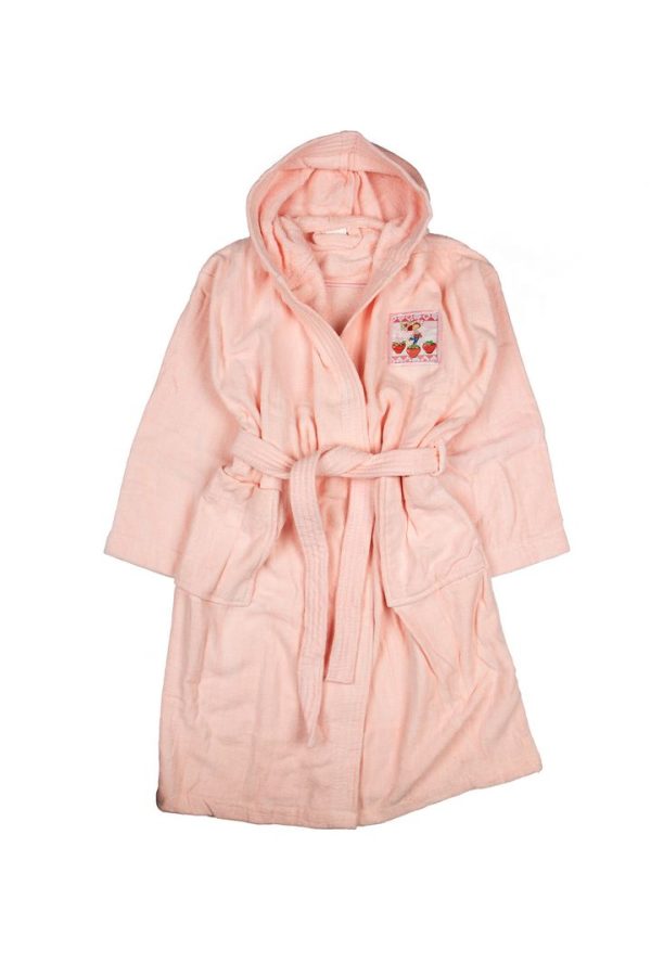 ΜΠΟΥΡΝΟΥΖΙ 10 kids  Φραουλίτσα Pink Cotton 100% Velour