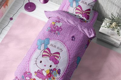 ΠΑΠΛΩΜΑΤΟΘΗΚΗ ΕΜΠΡΙΜΕ kids H.Kitty 170 160Χ240 Pink Flannel Cotton 100%