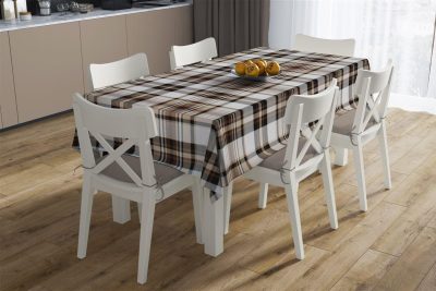 ΚΑΡΕ ΑΛΕΚΙΑΣΤΟ 90X90 Tartan 491 Beige Cott/Pol 70/30