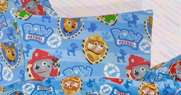 ΜΑΞΙΛΑΡΟΘΗΚΗ ΕΜΠΡΙΜΕ kids Paw Patrol 308 50Χ70 Sky blue Cott/Pol 70/30