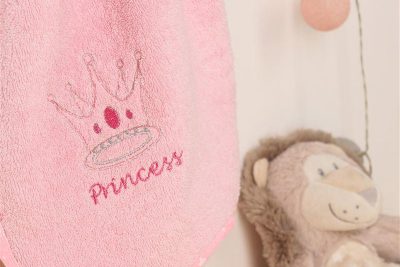 ΚΑΠΑ bebe PRINCESS 37 75X85 ΡΟΖ Cotton 100%