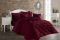 ΚΟΥΒΕΡΤΟΠΑΠΛΩΜΑ Γούνα-Fleece 680 gsm 1910 Bordeaux H08 220X240 Polyester