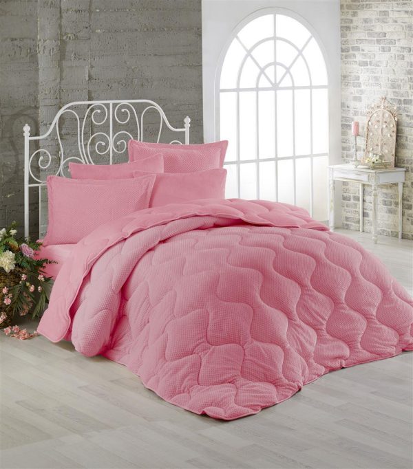 ΚΟΥΒΕΡΤΟΠΑΠΛΩΜΑ Γούνα-Fleece 680 gsm 1920 Pink C12 220X240 Polyester