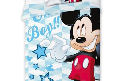 ΠΑΠΛΩΜΑΤΟΘΗΚΗ & ΠΑΠΛΩΜΑ ΣΕΤ 4 τεμ. Disney Mickey 582 100x135 Digital Print Cotton 100%