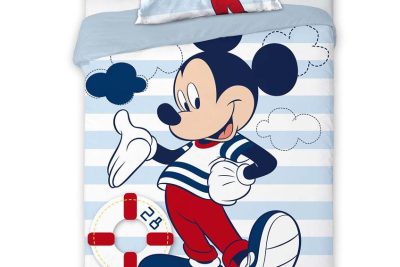 ΠΑΠΛΩΜΑΤΟΘΗΚΗ & ΠΑΠΛΩΜΑ ΣΕΤ 4 τεμ. Disney Mickey 583 100x135 Digital Print Cotton 100%