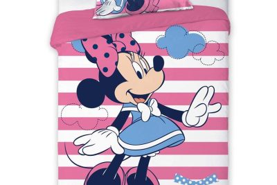 ΠΑΠΛΩΜΑΤΟΘΗΚΗ & ΠΑΠΛΩΜΑ ΣΕΤ 4 τεμ. Disney Minnie 580 100x135 Digital Print Cotton 100%