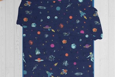 ΠΑΠΛΩΜΑ ΕΜΠΡΙΜΕ kids Space 189 160X240 Blue Cotton 100%