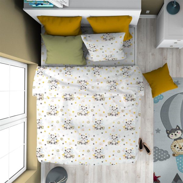 ΠΑΠΛΩΜΑ ΕΜΠΡΙΜΕ kids Lion Cub 531 160X240 Grey 100% Cotton