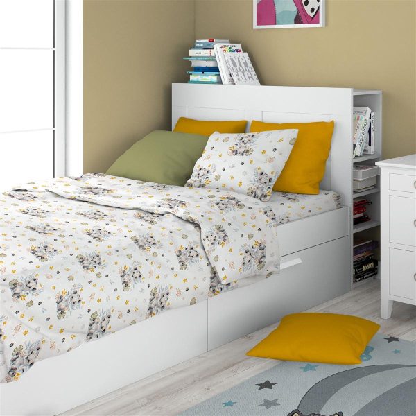 ΣΕΝΤΟΝΙΑ ΕΜΠΡΙΜΕ ΣΕΤ 2 τεμ kids Lion Cub 531 160X240 Grey 100% Cotton