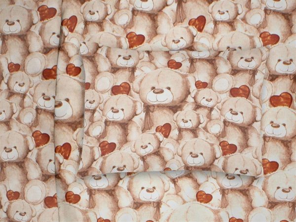 ΜΑΞΙΛΑΡΟΘΗΚΗ ΕΜΠΡΙΜΕ kids Teddy Bear 535 50X70 Beige 100% Cotton