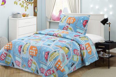 ΚΟΥΒΕΡΛΙ ΣΕΤ 2 τεμ kids ΕΜΠΡΙΜΕ 415 160X220 100% Microfiber