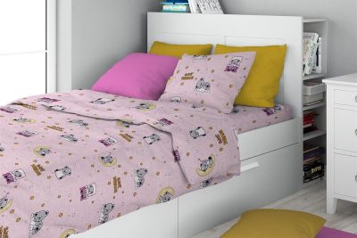 ΠΑΠΛΩΜΑΤΟΘΗΚΗ ΕΜΠΡΙΜΕ kids Sweet Dreams 550 160X240 Pink 100% Cotton