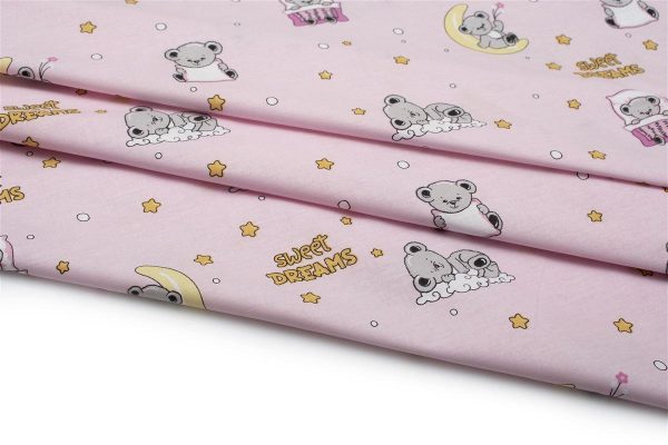 ΣΕΝΤΟΝΑΚΙ ΛΙΚΝΟΥ bebe Sweet Dreams 550 80X110 Pink 100% Cotton