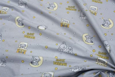 ΣΕΝΤΟΝΑΚΙ ΛΙΚΝΟΥ bebe Sweet Dreams 552 80X110 Grey 100% Cotton